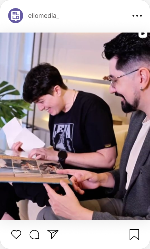 Bastidores de projeto de branding conduzido pela Ello Media