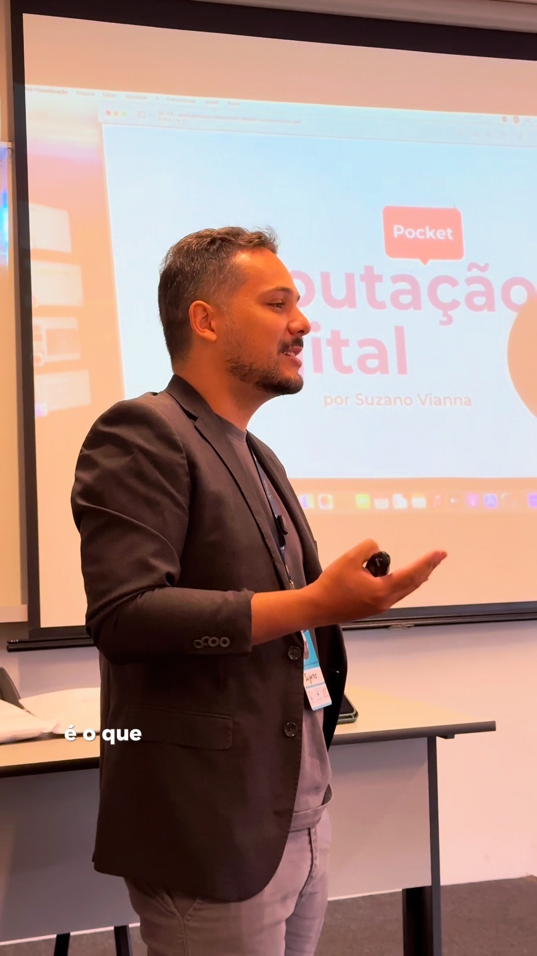 Suzano Vianna em palestra sobre reputação digital em Ribeirão Preto