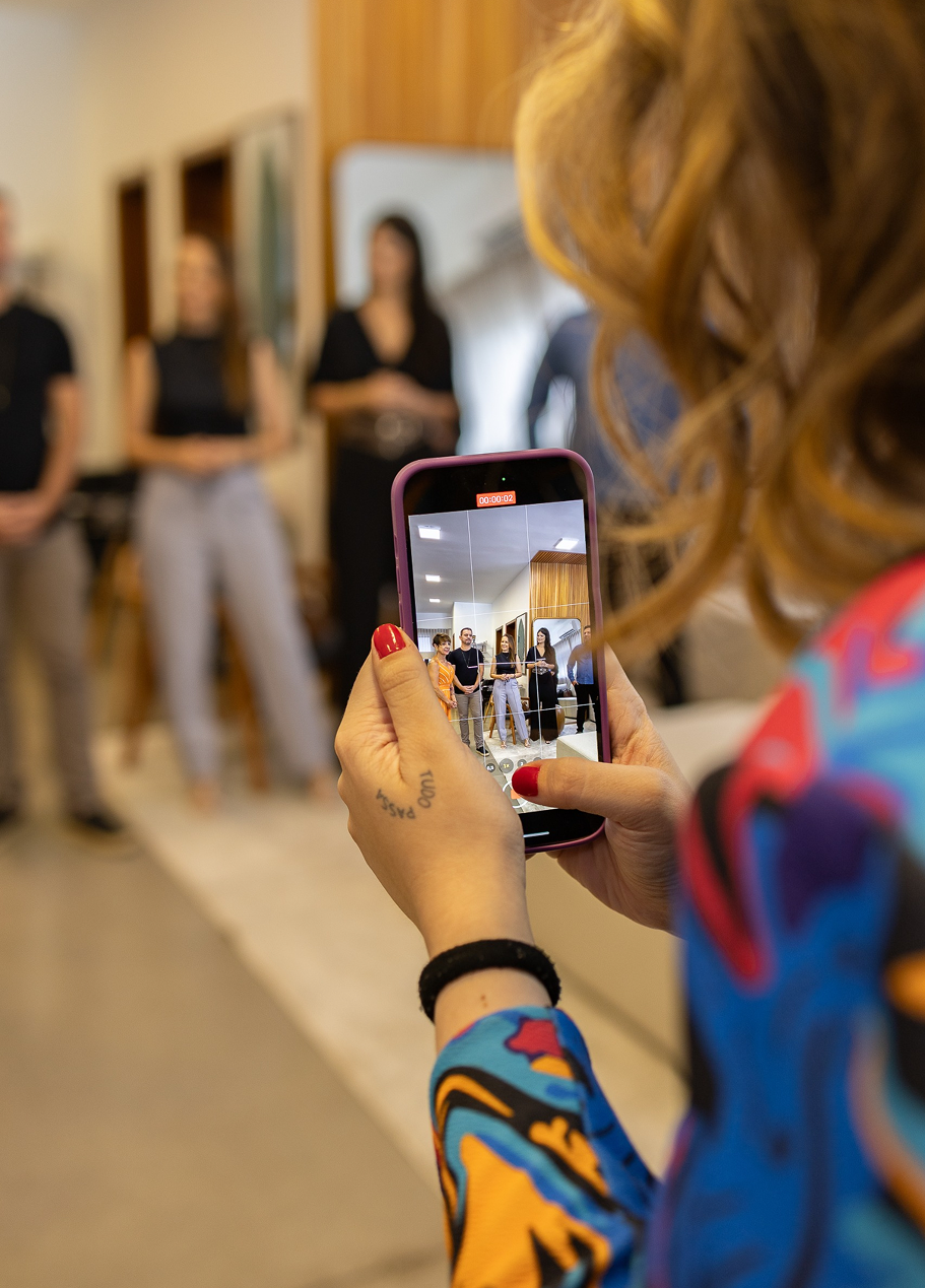 Produção de conteúdo em vídeo realizada pela Ello Media