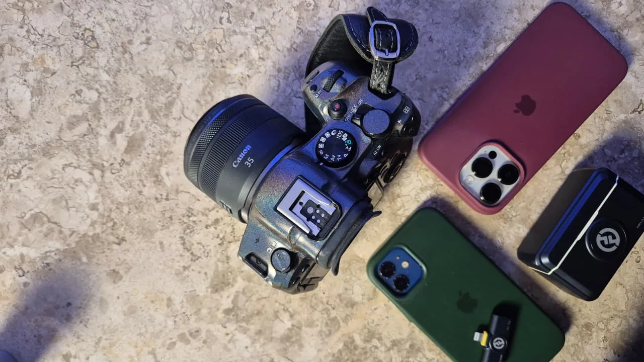 Equipamentos utilizados pela Ello Media na produção de conteúdo